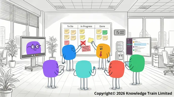 Daily stand-ups that don’t waste time: how to fix attendance-check ceremonies with practical agile alternatives