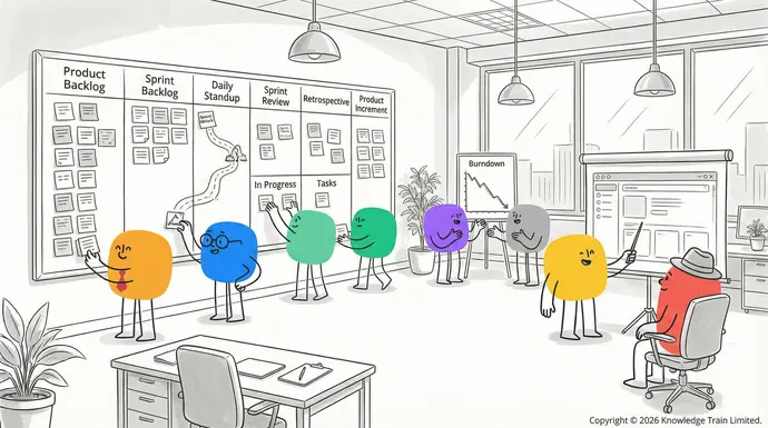 Scrum: A visual guide